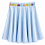 Saia Infantil com Enfeite Tam 10 - Imagem 7