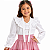 Blusa Infantil Bordada Tamanho 10 - Imagem 4