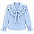 Blusa Infantil Bordada Manga TAM 12 - Imagem 11