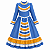 Vestido Prenda Tradicional Tam 12 - Imagem 13