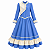 Vestido Prenda Tradicional Tam 12 - Imagem 17