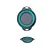 Bowl Bacia Silicone Retrátil Azul - Imagem 2