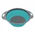 Bowl Bacia Silicone Retrátil Azul - Imagem 1