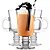 Conjuto De 3 Xicaras Para Cappuccino 250 ML - Imagem 1
