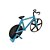 Cortador De Pizza Bicicleta Azul - Imagem 2