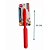 Espátula Longa Para Confeitaria  Em Silicone Vermelho 30 Cm - Imagem 2