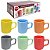Jogo De Xícaras De Café Colorida 6 Peças 80 Ml D0CA54 - Imagem 1
