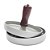 Molde Para Hamburguer Metal Com Cabo De Madeira 6585 - Imagem 3