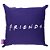 Almofada Fibra Veludo Friends 40 x 40 Cm - Imagem 2