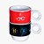 Kit Xicaras Com 2 Peças E Suporte Harry Potter 150 Ml - Imagem 3