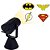 Luminária Projetor Liga da Justiça Logos DC - Imagem 2