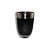 Copo Acrílico 300 ML Com Detalhe Cromado KY742 - PRETO - Imagem 1