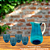 Copo acrílico para água e suco 400 ml BKY024 Azul - Imagem 4