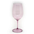 Taça Para Vinho Em Acrílico 650 Ml Lilás Ky715 - Imagem 1