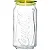 Pote De Vidro 1000 Ml Sku Amarelo R. 1046783 - Imagem 1