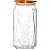 Pote De Vidro 1000 Ml Sku Laranja R. 1046783 - Imagem 1