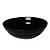 Bowl De Vidro Temperado Alexie Black 27 Cm - Imagem 1