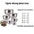 Tigela mixing bowl inox 18Cm 3116-18 - Imagem 3