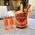 Balde Em Acrílico Harley Davidson Laranja  4,5 L Com 2 Taças - Imagem 2