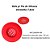 Ralo Para Pia De Silicone Vermelho 7,8Cm D6698-Vm - Imagem 3