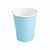 Copo De Papel Happy Birthday Azul Bebê 10 Unidades - Imagem 1