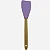 Espátula de Silicone com Cabo de Madeira Roxo FEN7168D - Imagem 1