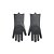 Luvas de Silicone para Limpeza Cinza 32 Cm - Imagem 2