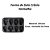 Forma De Silicone Caveira 8 Cavidades Preto - Imagem 3