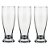Jogo De 3 Copos De Chopp Tulipa Em Vidro 415 Ml - Imagem 2