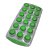 Forma de Gelo Redonda Verde Fundo Silicone - Imagem 2