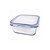 Pote Hermetico Quadrado 0,75L Phqd-004 Hauskraft - Imagem 1