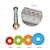 Rolo De Massas Inox Ajustavel 43 Cm Cozinha E Confeitaria 6773 - Imagem 3