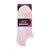Meia 3 Pares Feminina Microfiber Non Ter Rosa e Azul Skechers - Imagem 2