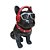 Cachorro Resina Preto Com Fone e Óculos DECO DOG-10 - Imagem 1
