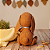 Coelho de Páscoa boneco cor caramelo - Imagem 4