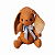 Coelho de Páscoa boneco cor caramelo - Imagem 1