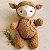Ovelha Decorativa de Tecido Caramelo - Imagem 5