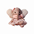 Elefante Boneco de Tecido Artesanal Amora - Imagem 1