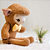 Ovelha Boneco de Tecido Artesanal Caramelo - Imagem 8