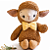 Ovelha Boneco de Tecido Artesanal Caramelo - Imagem 3
