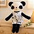 Urso Panda Boneco de Tecido Artesanal Roupinha Amarela - Imagem 2