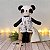 Urso Panda Boneco Amarelo - Imagem 1