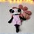 Urso Panda Boneco Rosa - Imagem 3