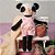 Urso Panda Roupa Rosa - Imagem 3