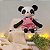 Urso Panda Boneco Vermelho - Imagem 1