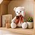 Urso Suspiro mini em tecido - Imagem 3