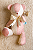 Urso Rose Mini em Tecido - Imagem 3