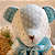 Urso de Tecido Azul Celeste - Imagem 8