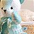 Urso de Tecido Azul Celeste Chevron - Imagem 10