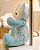 Urso de Tecido Azul Celeste Chevron - Imagem 4